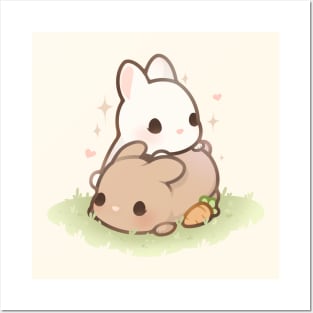 Bunny Love Posters and Art